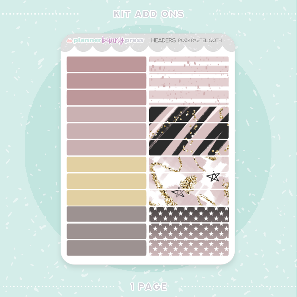 Pastel Goth | Add Ons