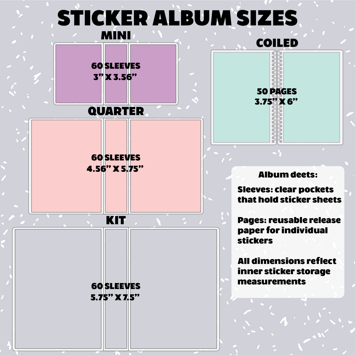 Bunsquad Pink Sticker Album