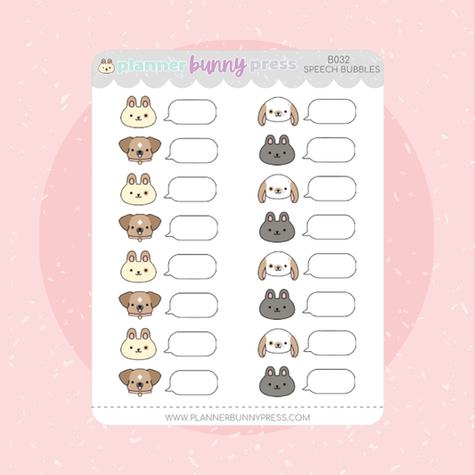 Speech Bubbles