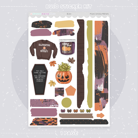 Ghoulfriends | Bujo Sticker Kit