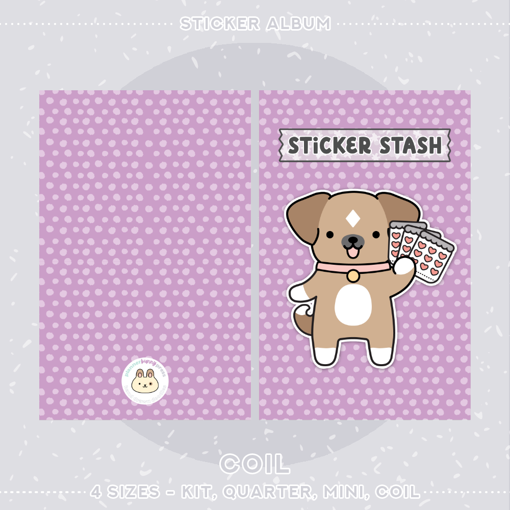 Sticker Stash Brisket Sticker Album