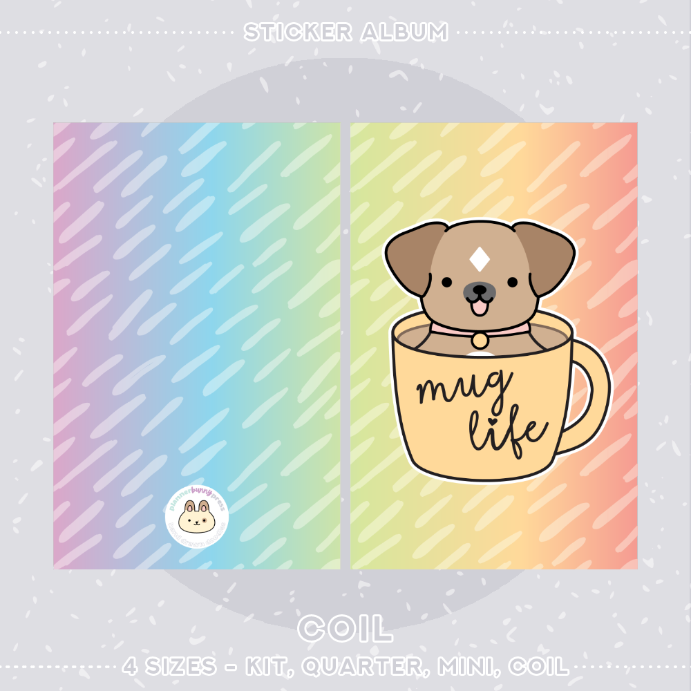 Mug Life Brisket Sticker Album