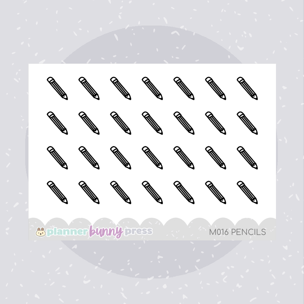 Pencil Minis | Doodle Icon