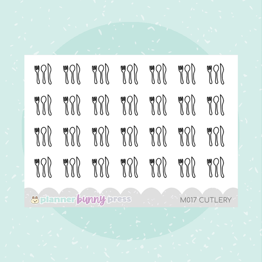 Cutlery Minis | Doodle Icon