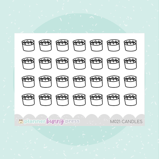 Candle Minis | Doodle Icon
