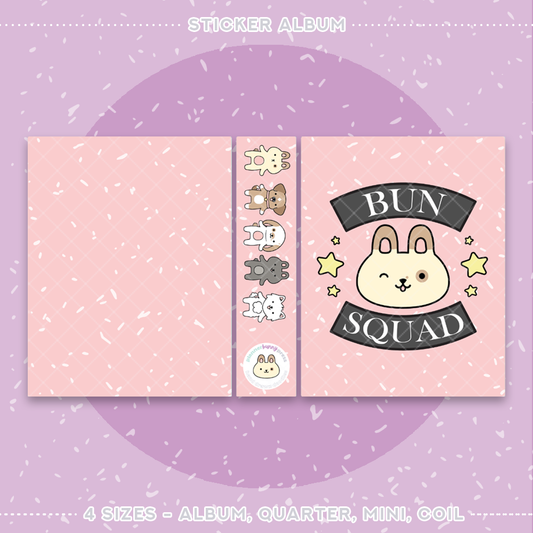 Bunsquad Pink Sticker Album