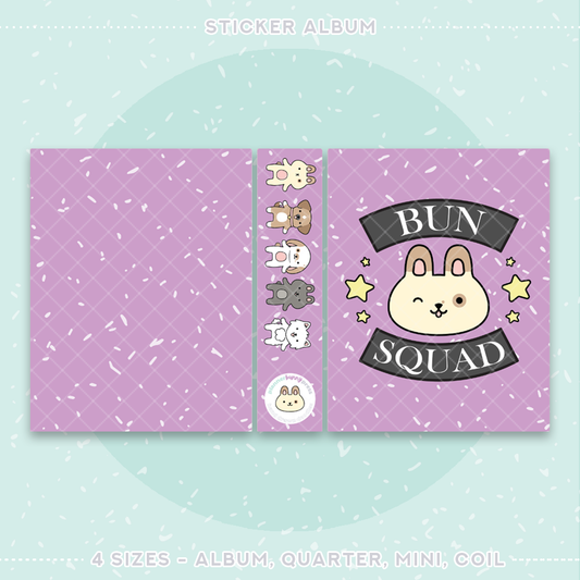 Bunsquad Purple Sticker Album