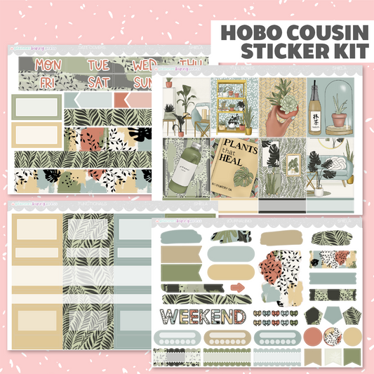 Shiela | Hobonichi Cousin Sticker Kit