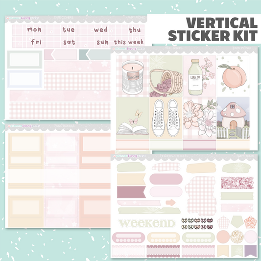 Fairy Picnic | Vertical Sticker Kit