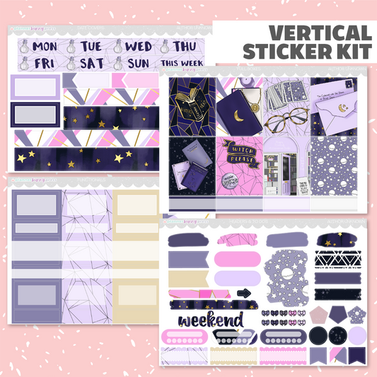 Author Unknown | Vertical Sticker Kit