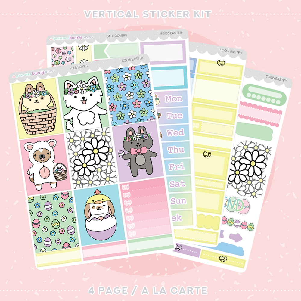 Easter | Vertical Sticker Kit
