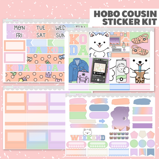 Koda | Hobonichi Cousin Sticker Kit