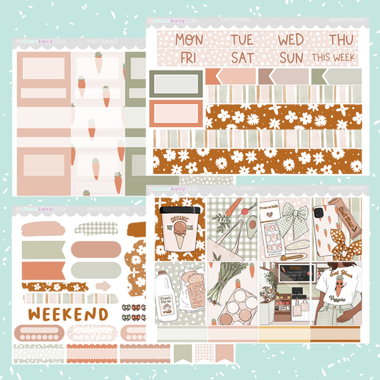 Farmer's Market  | Vertical Sticker Kit