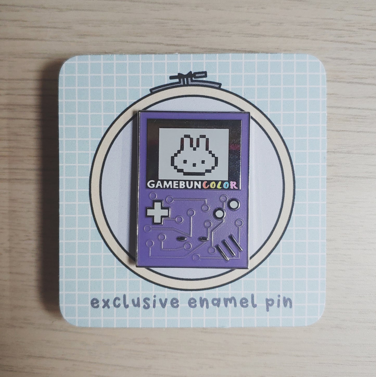 Gamebun Enamel Pin