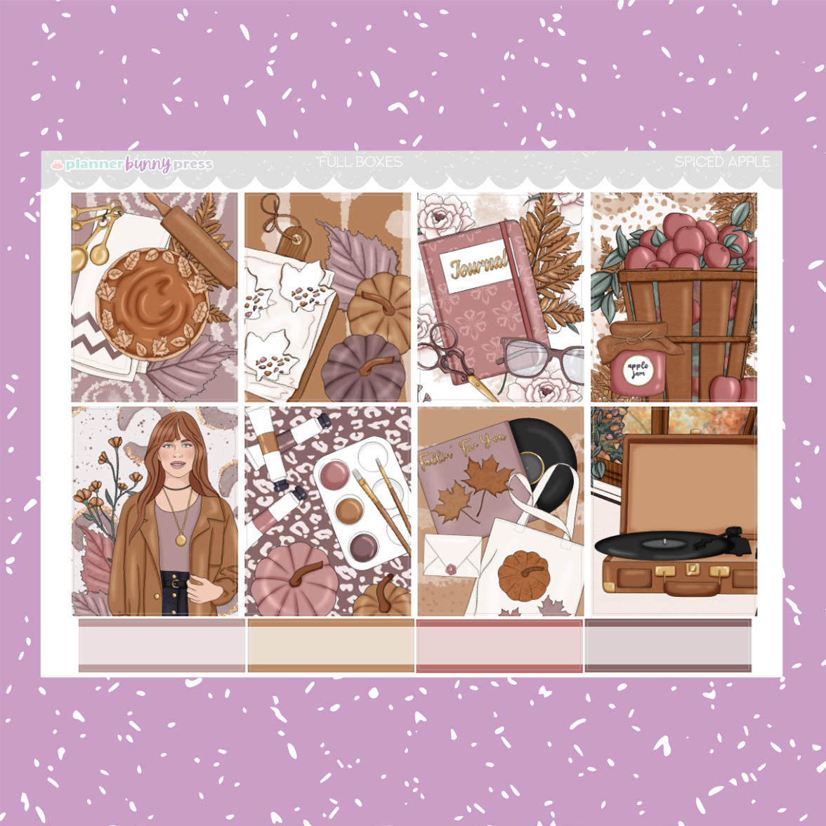 Spiced Apple | Vertical Sticker Kit