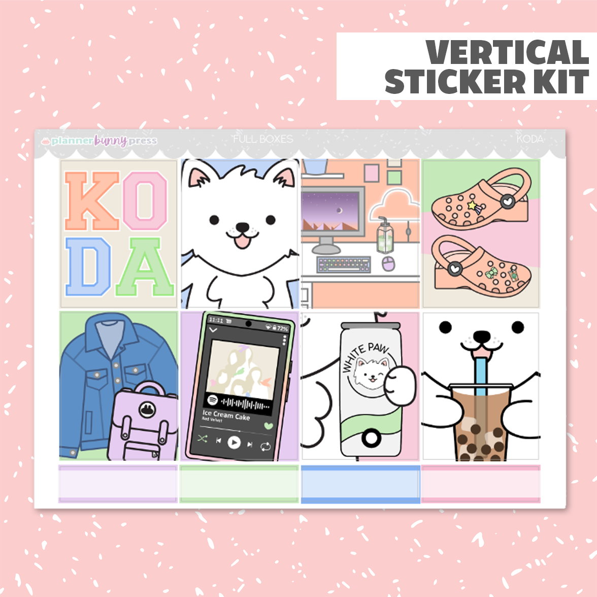 Koda | Vertical Sticker Kit