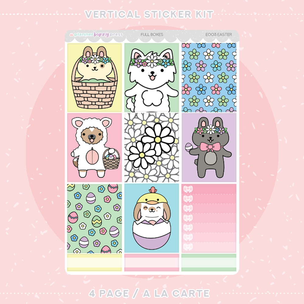 Easter | Vertical Sticker Kit