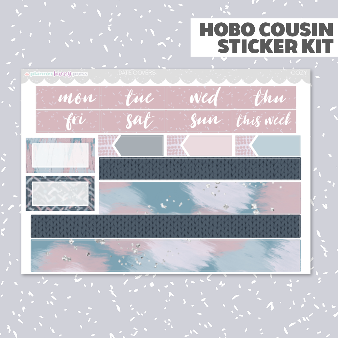 Cozy | Hobonichi Cousin Sticker Kit