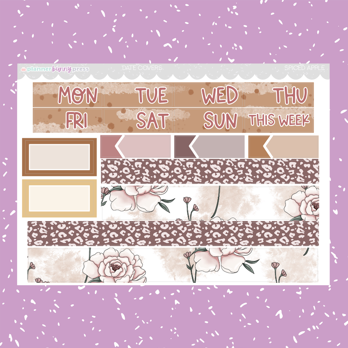 Spiced Apple | Vertical Sticker Kit