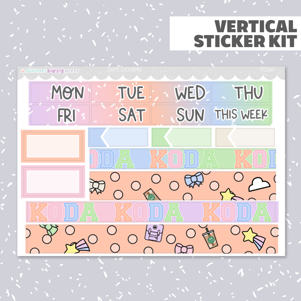 Koda | Vertical Sticker Kit