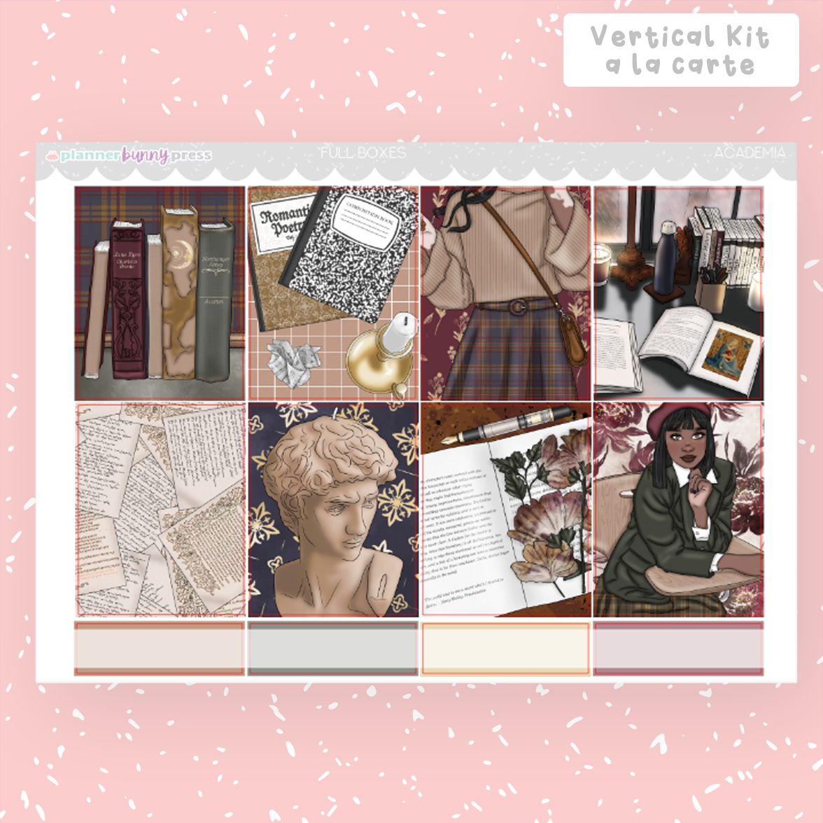 Academia | Vertical Sticker Kit