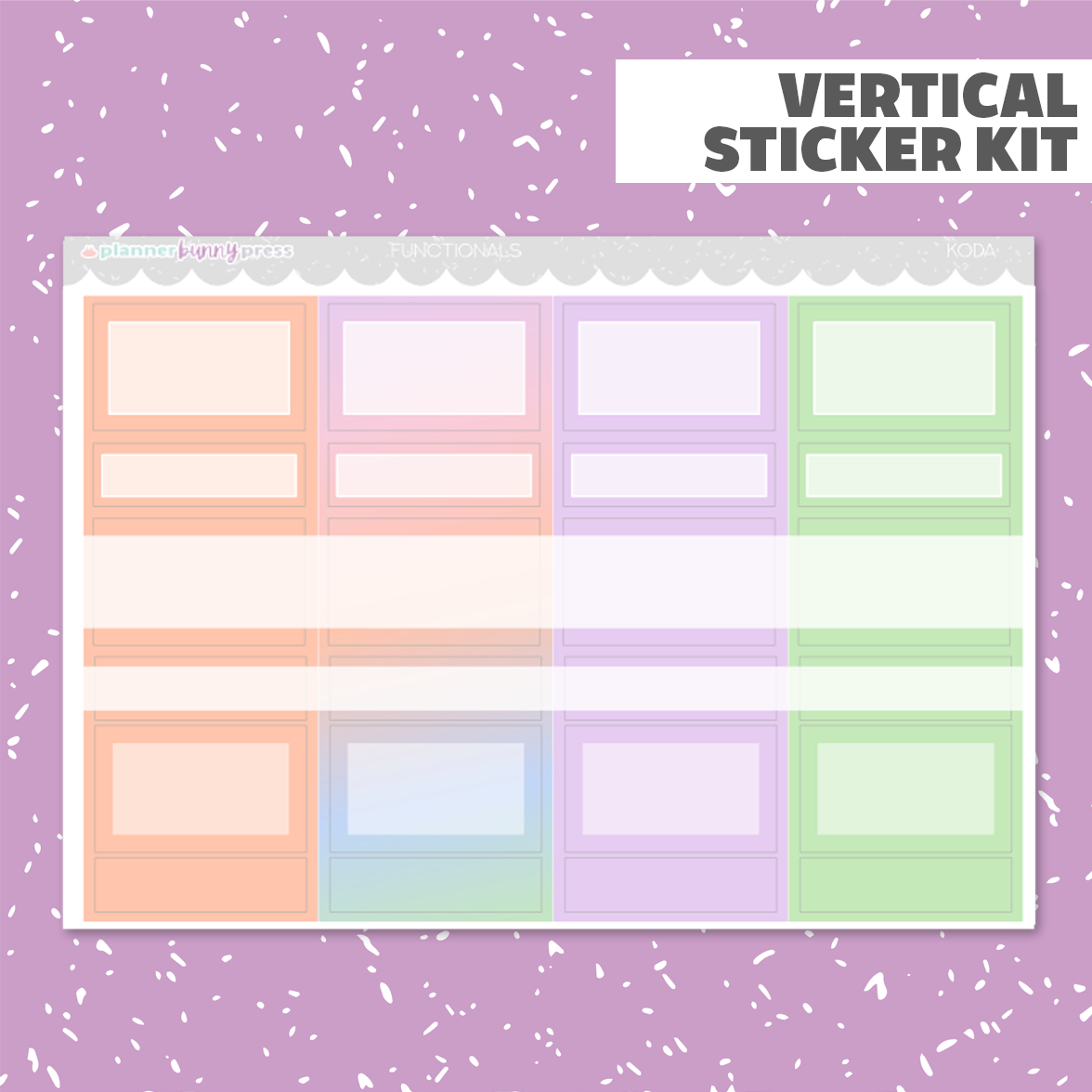 Koda | Vertical Sticker Kit