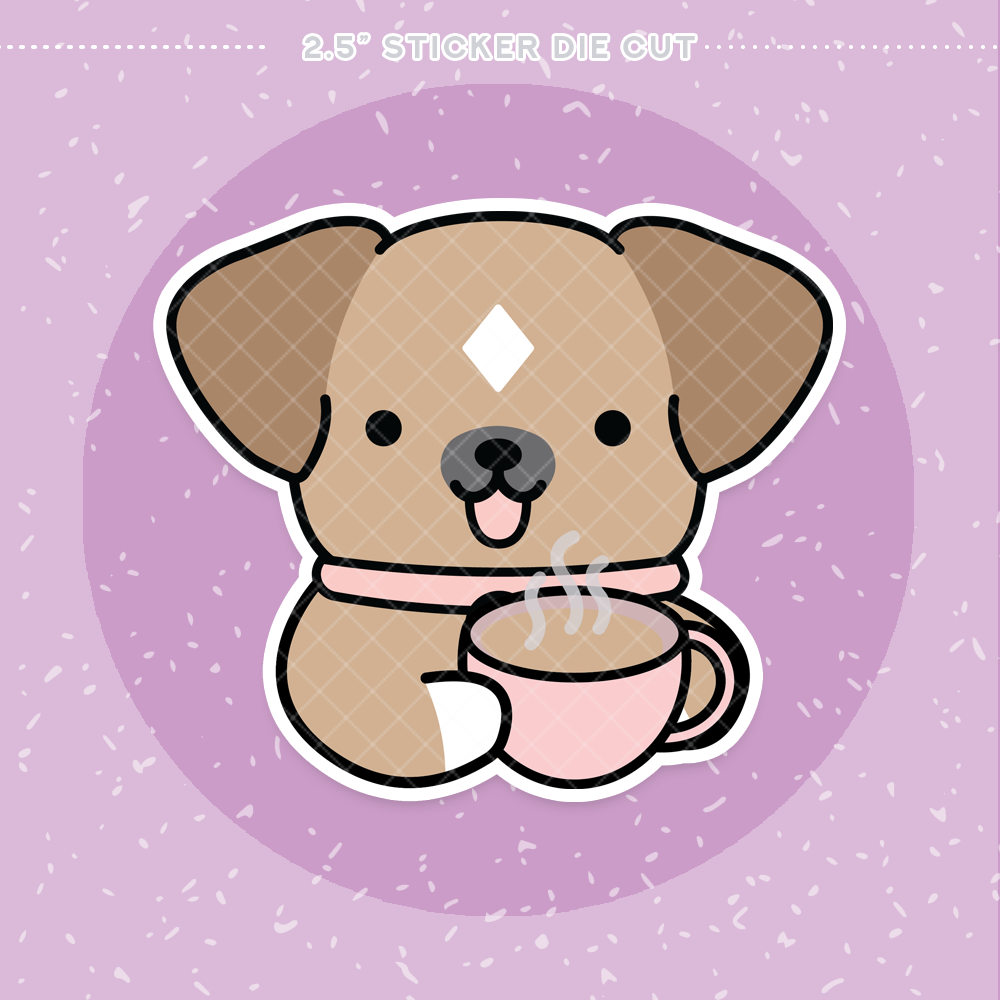 Spill the Tea Sticker Die Cut