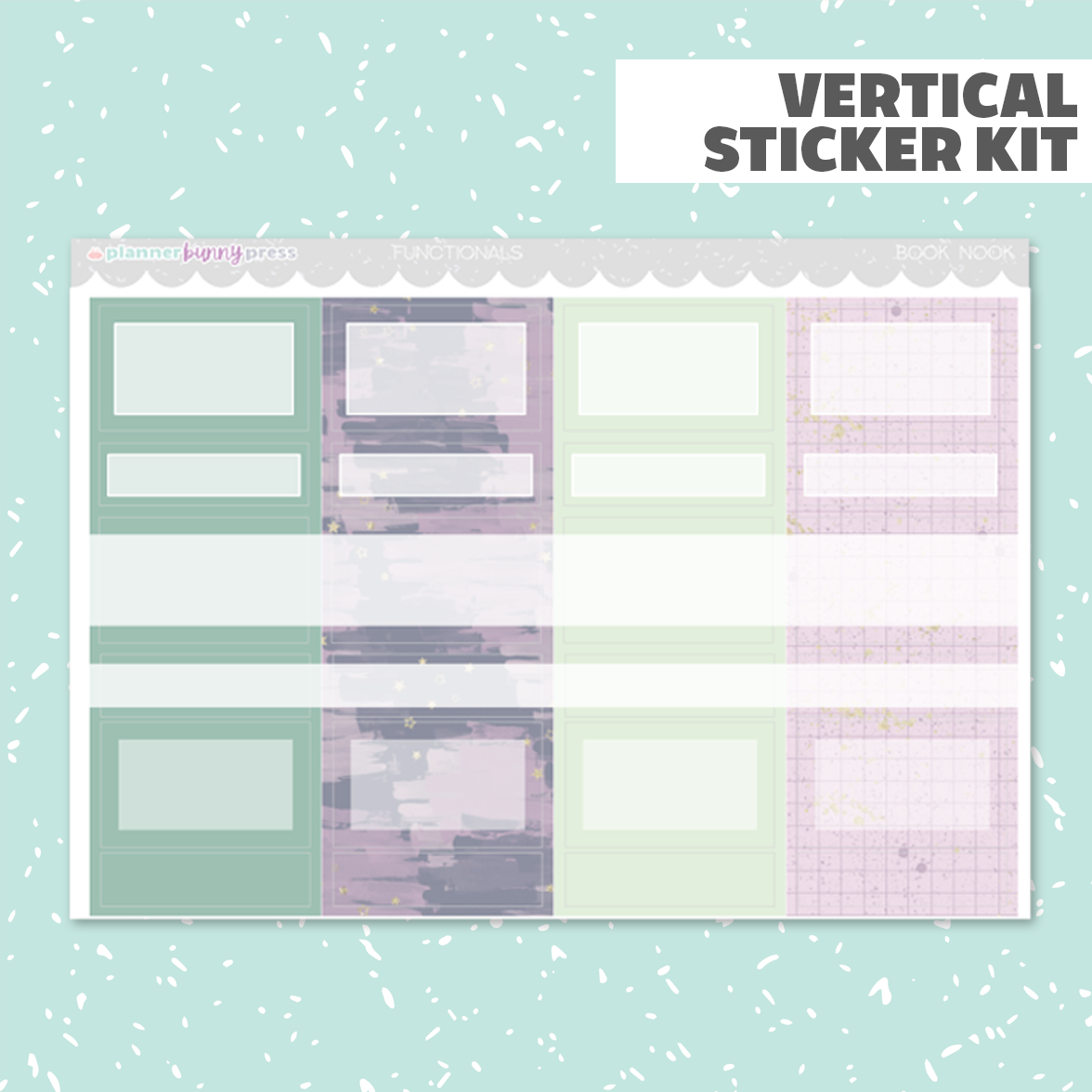 Book Nook | Vertical Sticker Kit