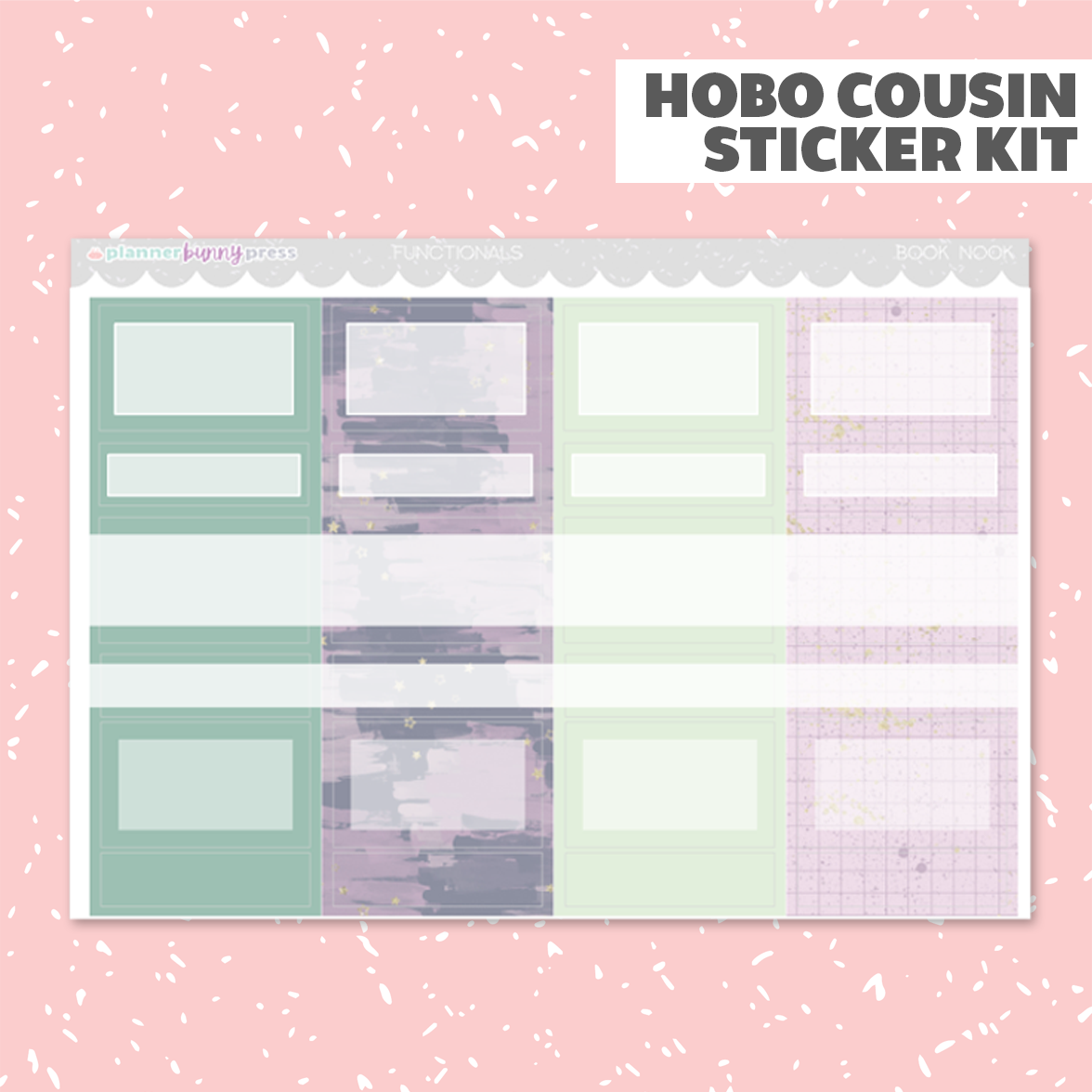 Book Nook | Hobonichi Cousin Sticker Kit