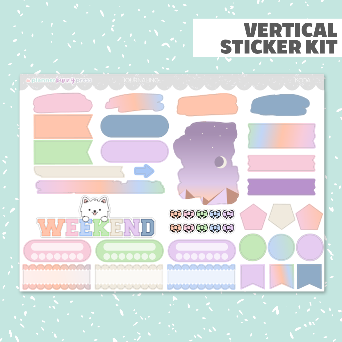 Koda | Vertical Sticker Kit