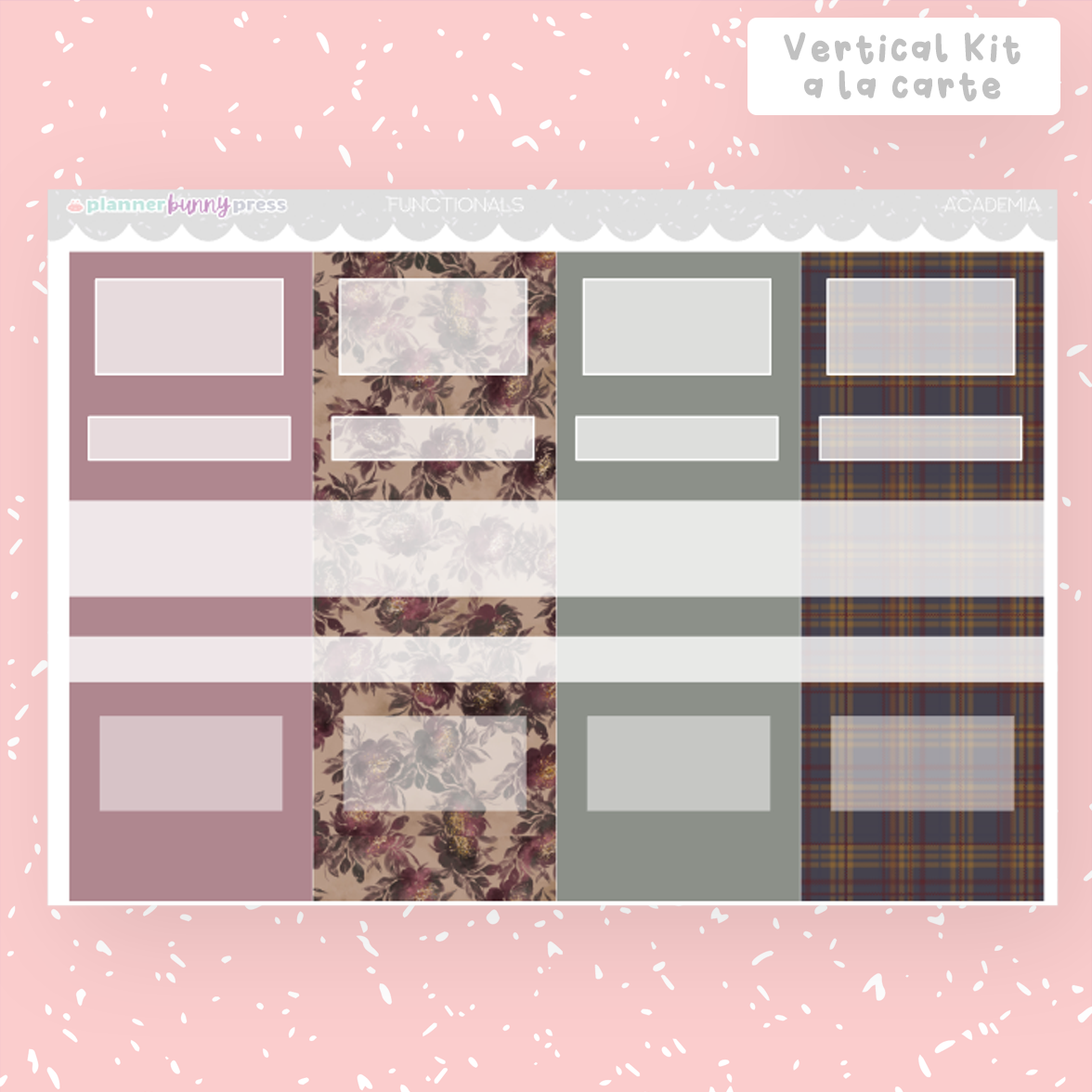 Academia | Vertical Sticker Kit