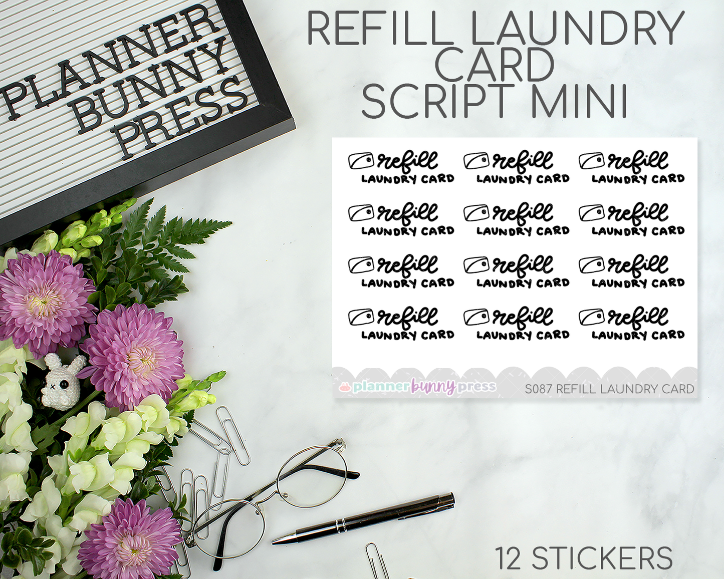 Refill Laundry Card | Script Mini