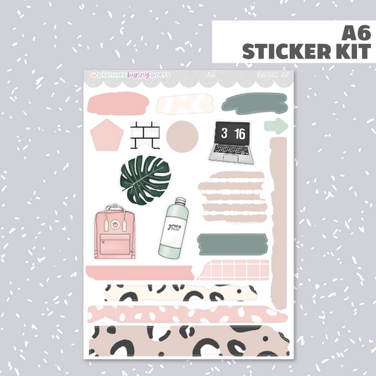 Basic AF | A6 Sticker Kit
