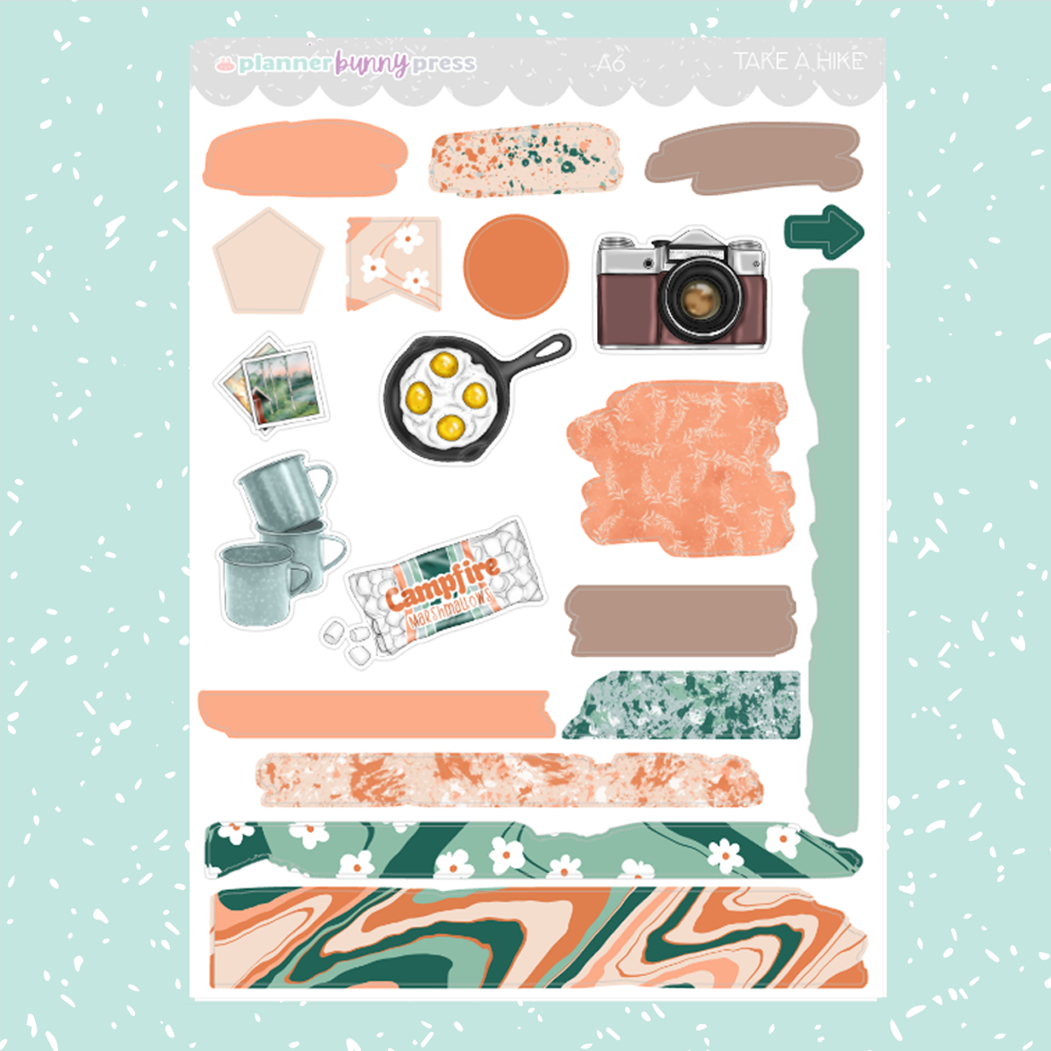 Take a Hike | A6 Sticker Kit