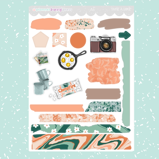 Take a Hike | A6 Sticker Kit