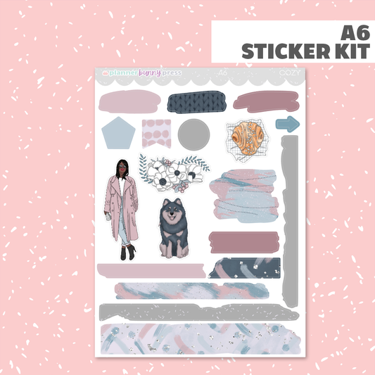 Cozy | A6 Sticker Kit