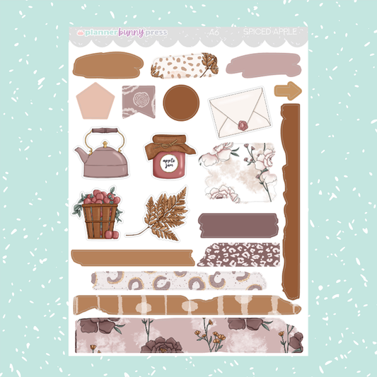 Spiced Apple | A6 Sticker Kit