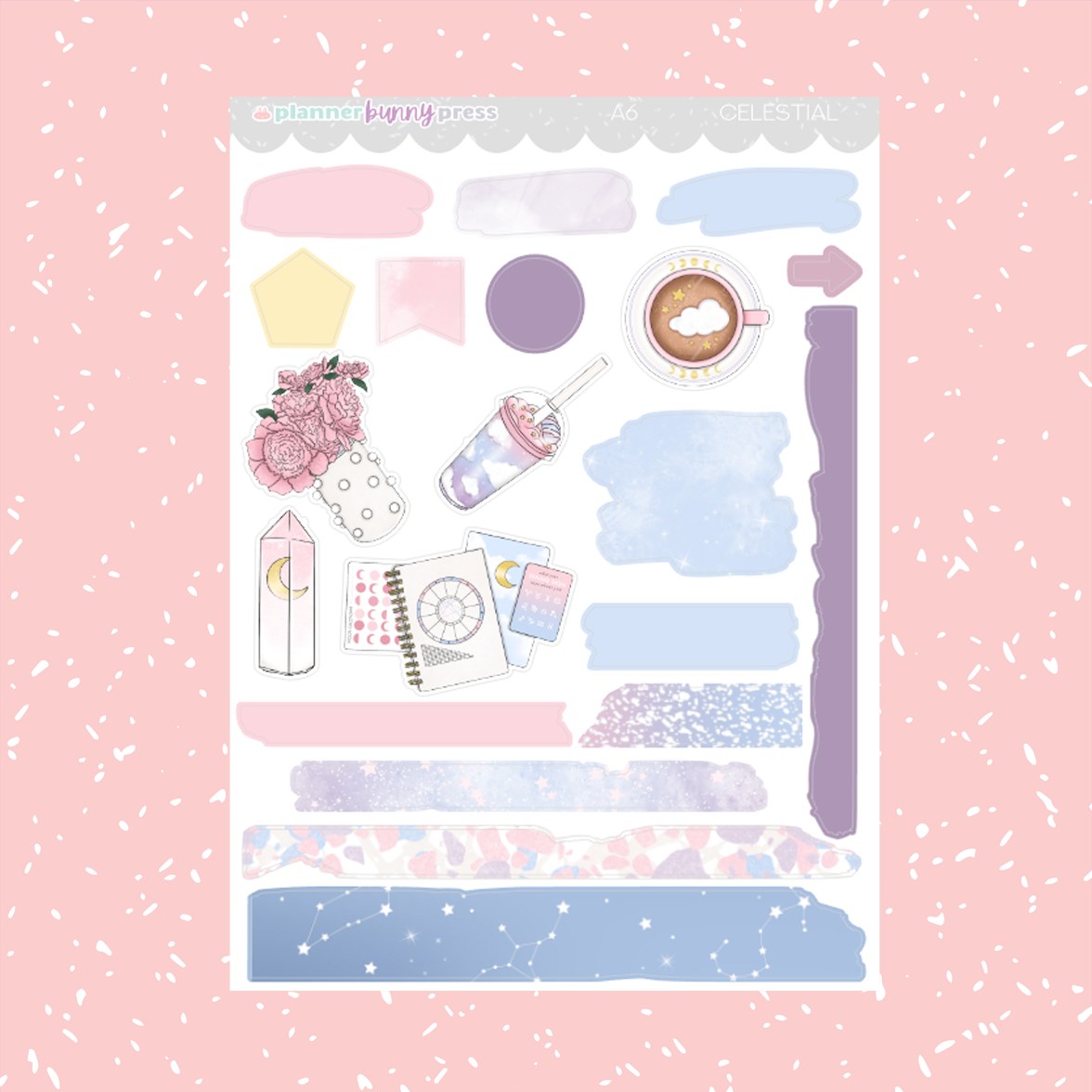 Celestial | A6 Sticker Kit