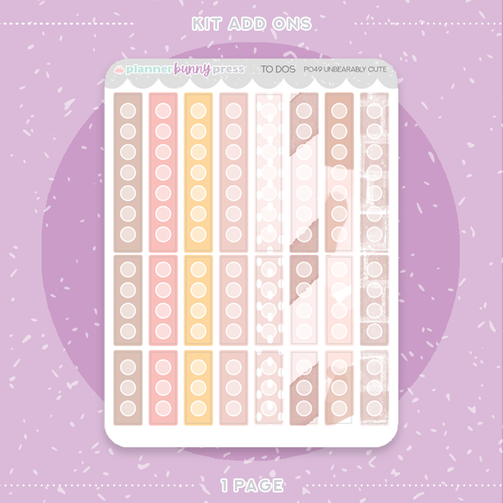 Unbearably Cute | Add Ons