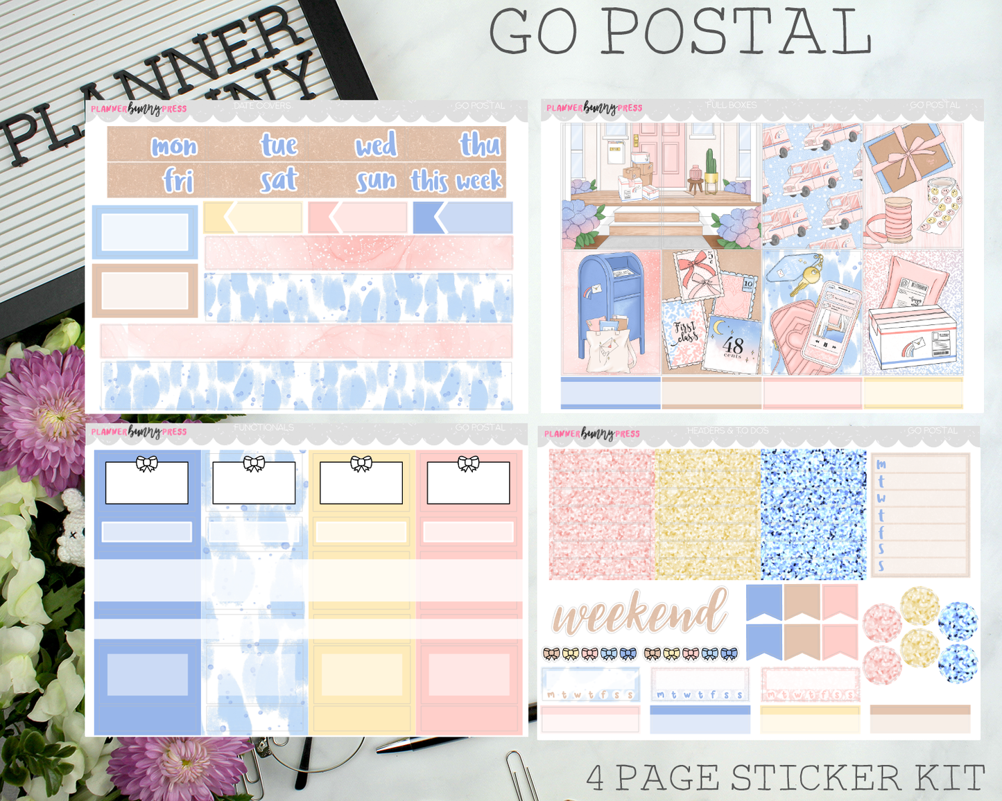 Go Postal | Vertical Sticker Kit