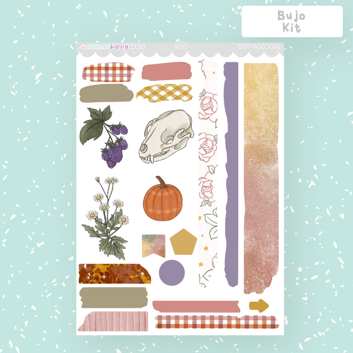 Cottagecore | Bujo Sticker Kit