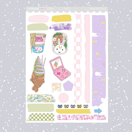 Sailor Scout | Bujo Sticker Kit