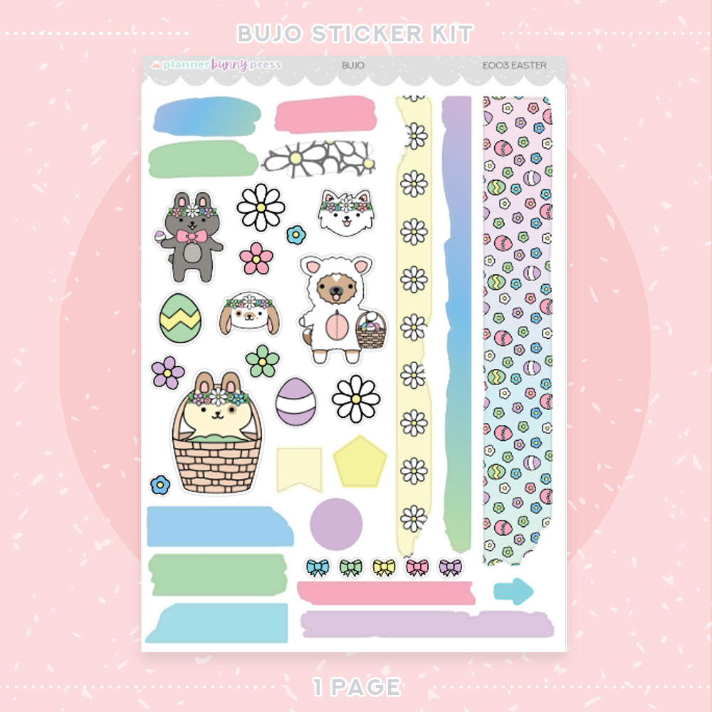 Easter | Bujo Sticker Kit