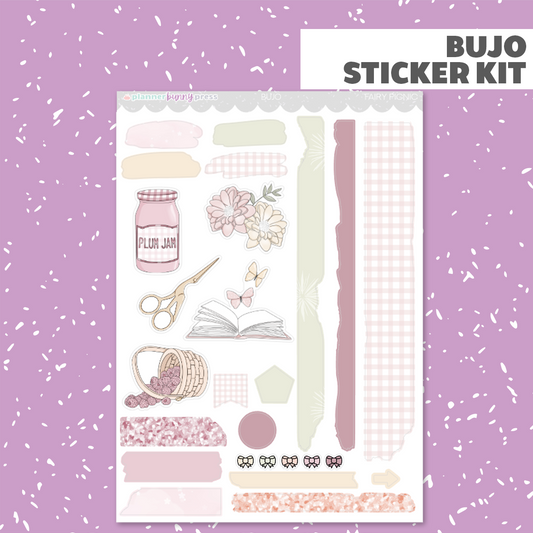 Fairy Picnic | Bujo Sticker Kit