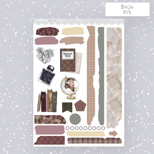 Academia | Bujo Sticker Kit