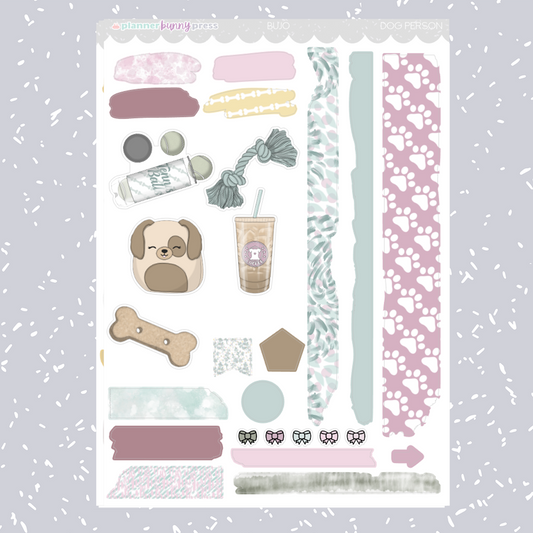 Dog Person | Bujo Sticker Kit