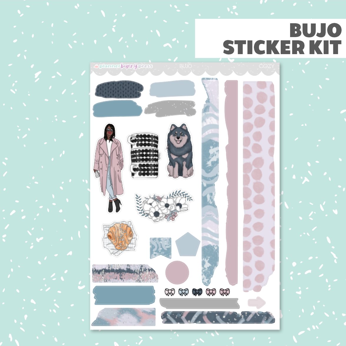 Cozy | Bujo Sticker Kit