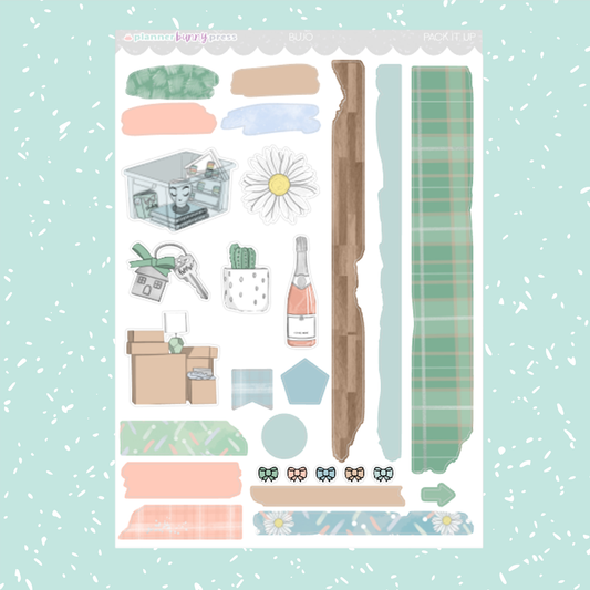 Pack It Up | Bujo Sticker Kit