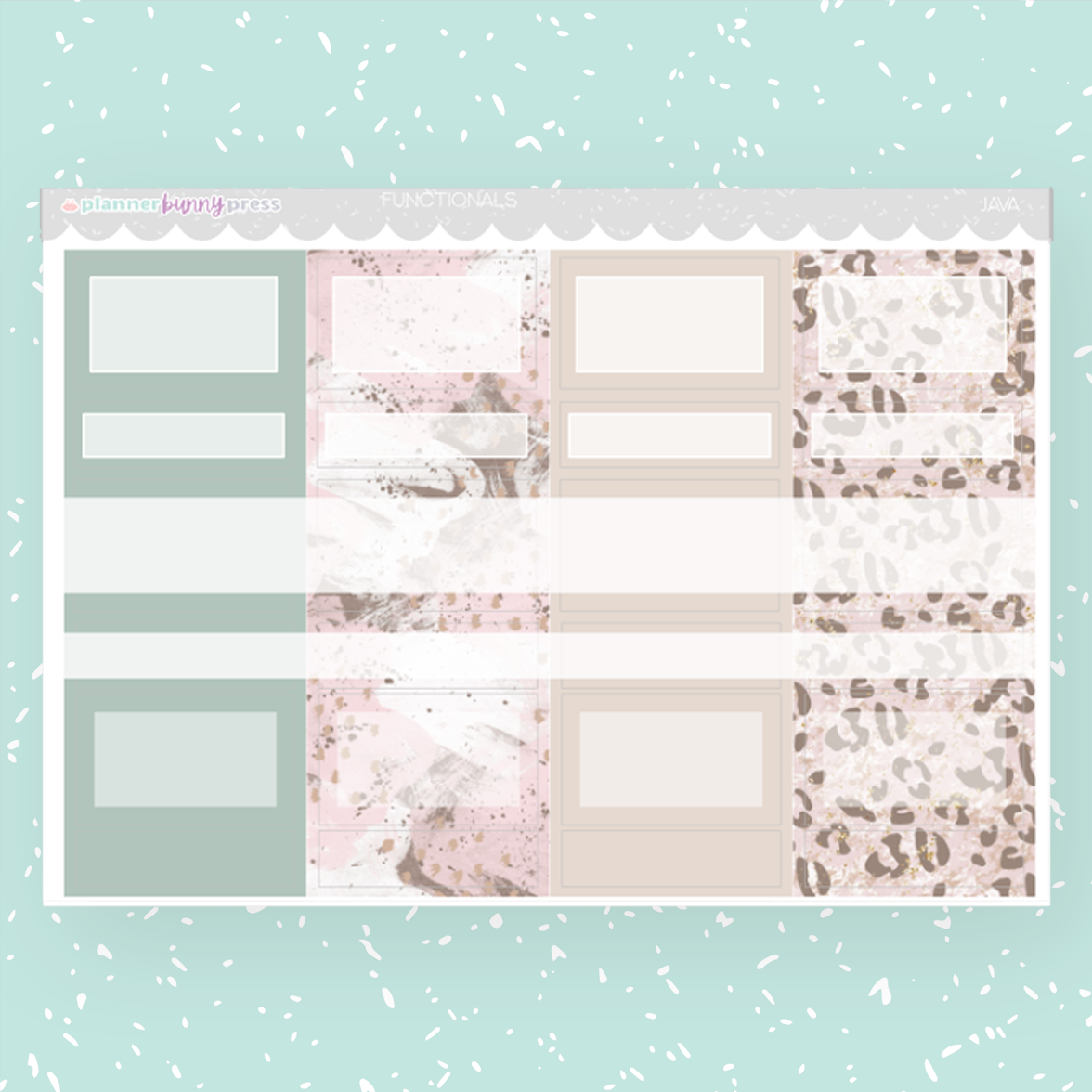 Java | Hobonichi Cousin Sticker Kit