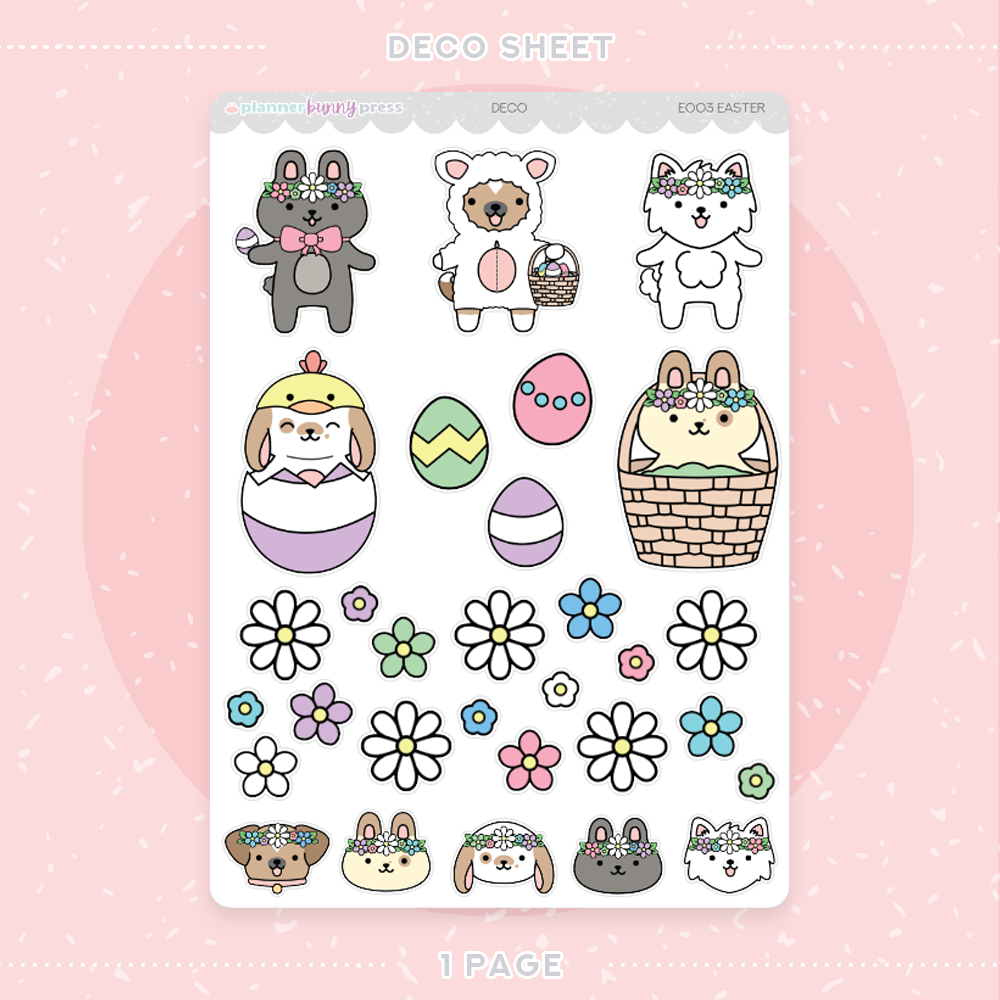 Easter | Deco Sticker Sheet